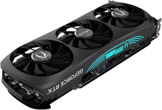 ZOTAC Gaming GeForce RTX 4070 Ti Super Trinity Black Edition DLSS 3 16GB GDDR6X 256-bit 21 Gbps PCIE 4.0 Gaming Graphics Card, IceStorm 2.0 Advanced Cooling, Spectra RGB Lighting, ZT-D40730D-10P