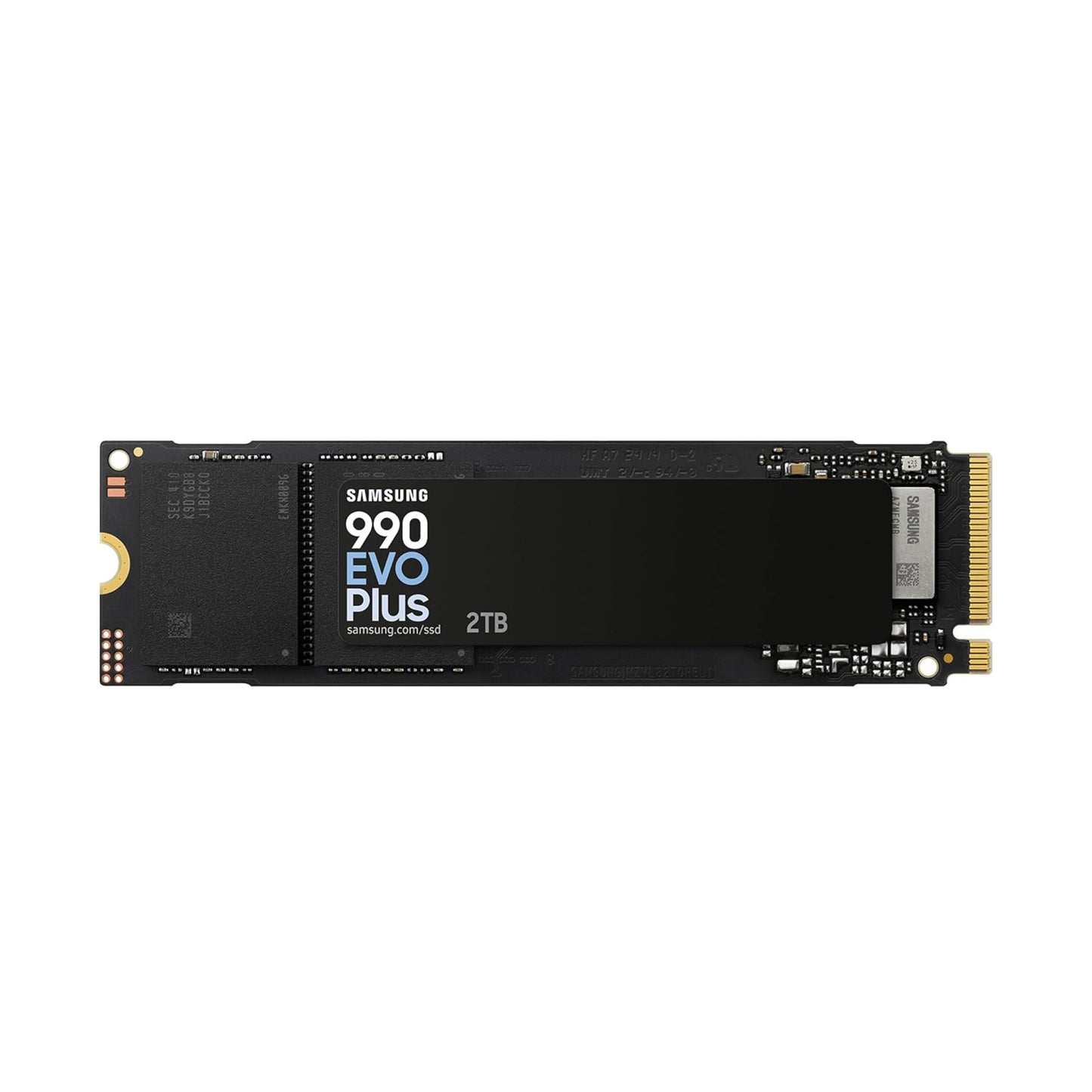 Samsung 990 EVO Plus SSD 2TB, PCIe Gen 4x4, Gen 5x2 M.2 2280, Speeds Up-to 7,250 MB/s, Upgrade Storage for PC/Laptops, HMB Technology and Intelligent Turbowrite 2.0