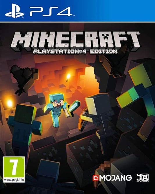 Minecraft by Mojang for PlayStation 4 (pre owned)