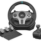 PXN V9 Gaming Racing Wheel with Pedals & Shifter, 270°/900° Adjustable Steering, Dual-Motor Vibration Feedback, Driving Simulator Wheel for PC, PS4, PS3, Xbox One, Xbox Series X/S & Nintendo Switch