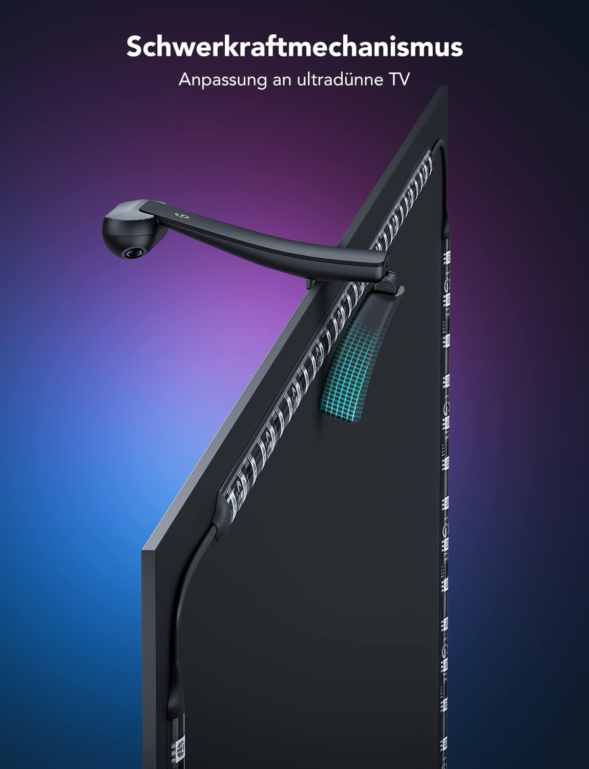 Govee Envisual TV Backlight T2 with Dual Camera for 55-65 Inch TV and PC,