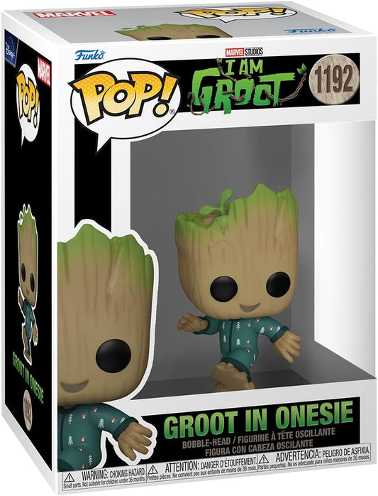Funko Pop! Marvel: I Am Groot, Groot in Onesie
