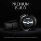 Logitech G Pro X Wired Gaming Headset: Blue VO!CE Detachable Boom Mic, DTS 7.1, 50 mm Drivers, USB/3.5mm Aux, Spare Memory Foam Ear Pads, USB DAC & Bag Included, for PC, Xbox, PS5, PS4 - Black