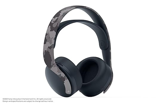 PlayStation PULSE 3D Wireless Headset - Gray Camouflage