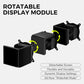 TRYX Panorama SE 360 ARGB Black 360mm AIO Rotatable 6.5'' AMOLED Curved Screen 3D Anamorphic Effect Customizable AIO Cooler 360mm Black Asetek Adela 280w TDP Intel LGA 1851/1700/1200/115X AMD AM5/AM4