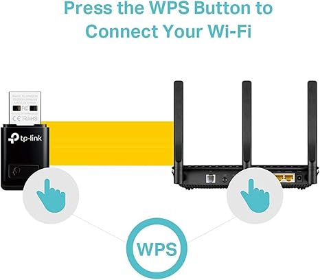 TP-Link TL-WN823N N300 Mini USB Wireless WiFi Network Adapter