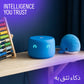 Yango Yasmina Lite AI Smart Speaker, Bilingual Arabic & English, Music, Stories, Quran, Screen-free Learning for Kids, Routine helper for Parents,blue