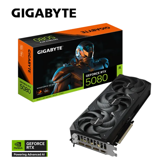 Gigabyte GeForce RTX™ 5080 WINDFORCE OC SFF 16GB GPU