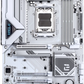GIGABYTE B850 EAGLE ICE AMD B850 AM5 ATX Motherboard, DDR5 8200MHz (OC), PCIe 5.0 x16, 3× M.2 NVMe, Realtek 2.5GbE LAN, USB 3.2 Gen 2 Type-C, HDMI 2.1, DisplayPort 1.4, Q-Flash Plus, White