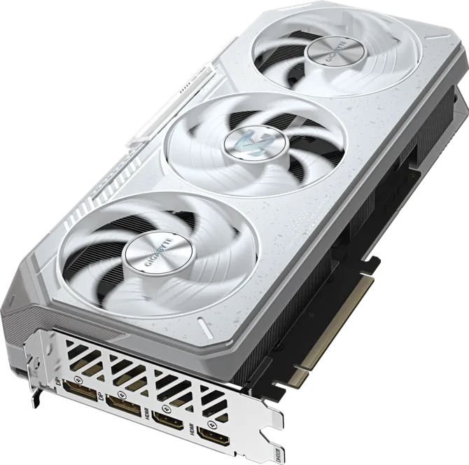 GIGABYTE Radeon RX 9070 XT GAMING OC ICE 16GB GDDR6 PCIe 5.0 Graphics Card