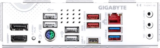 GIGABYTE B850 EAGLE ICE AMD B850 AM5 ATX Motherboard, DDR5 8200MHz (OC), PCIe 5.0 x16, 3× M.2 NVMe, Realtek 2.5GbE LAN, USB 3.2 Gen 2 Type-C, HDMI 2.1, DisplayPort 1.4, Q-Flash Plus, White Games Corner 