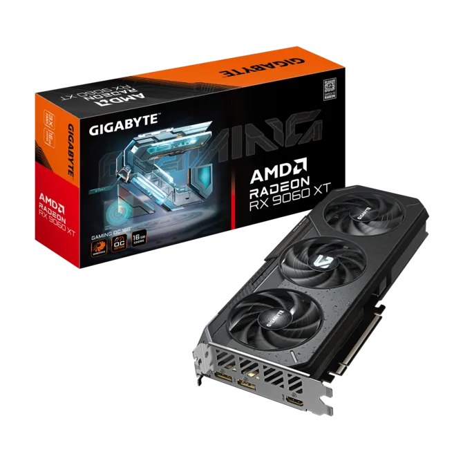 Gigabyte Radeon RX 9060 XT GAMING OC 16G Graphics Card