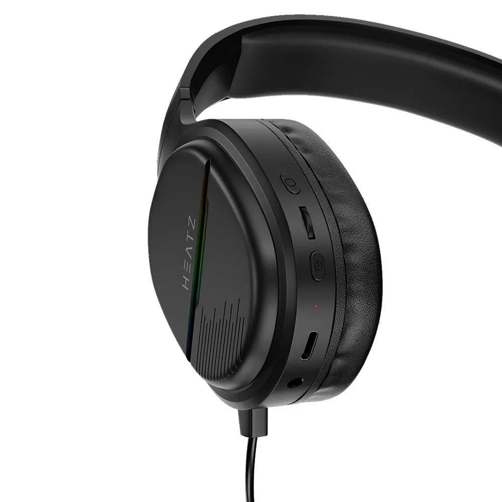 Heatz ZG31 Wireless Gaming Headset 4 in 1, USB-C,Bluetooth,3.5mm Wireless