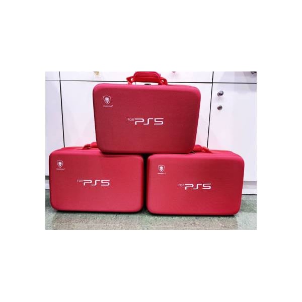 Playstation 5 Bag (PS5) Carrying Case-Red