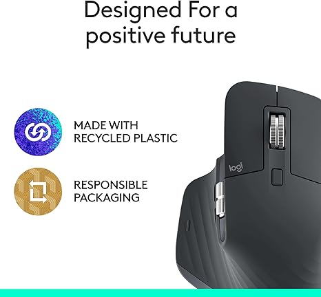 Logitech MX Master 3S Bluetooth Edition-Graphite