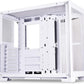 Lian-Li O11 Dynamic Mini ATX Mini-Tower Case, Snow White Edition