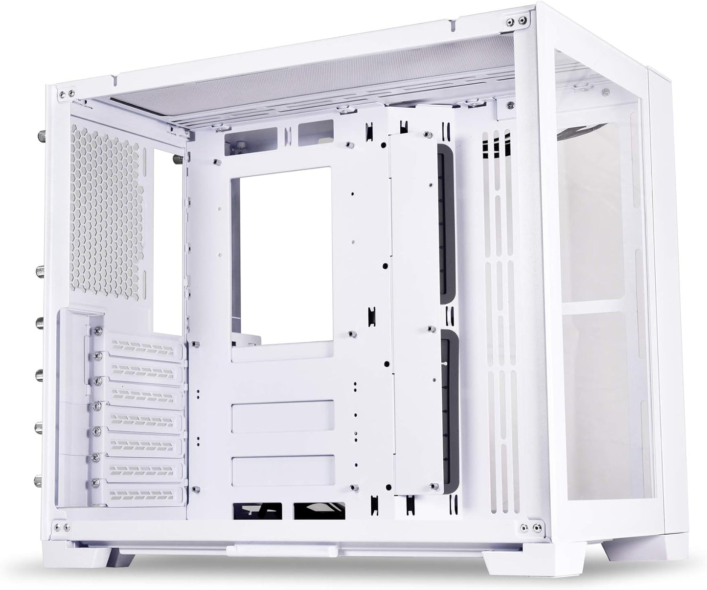 Lian-Li O11 Dynamic Mini ATX Mini-Tower Case, Snow White Edition