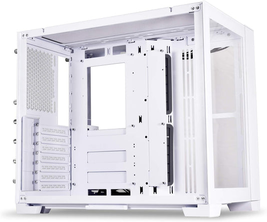 Lian-Li O11 Dynamic Mini ATX Mini-Tower Case, Snow White