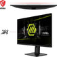 MSI MAG 274QRF QD E2 27 Inch WQHD Gaming Monitor - 2560 x 1440 Rapid IPS Quantum Dot Panel, 180 Hz - 1ms, 120percentage sRGB Colour Gamut, DisplayHDR 400 - DP 14a, HDMI 20b, USB Type-C