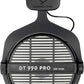 beyerdynamic DT 990 Pro 250 ohm Over-Ear Studio Headphones for Mixing, Mastering, and Editing