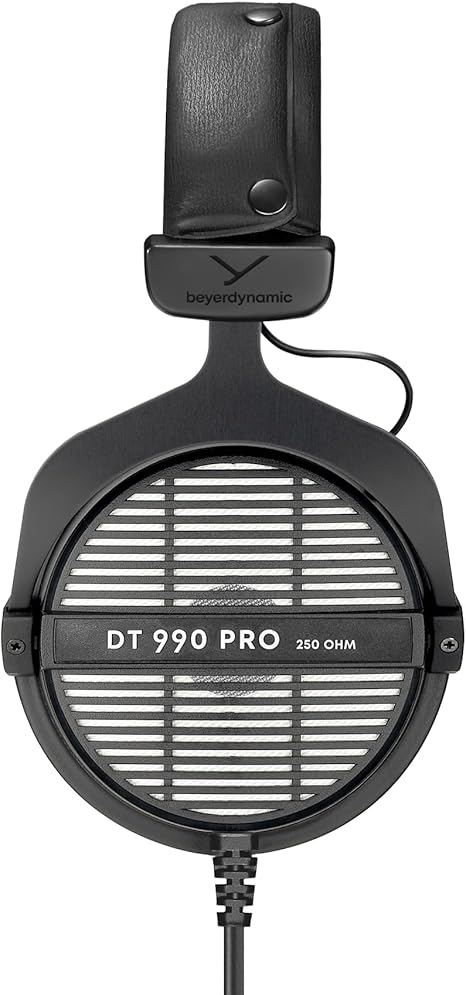 beyerdynamic DT 990 Pro 250 ohm Over-Ear Studio Headphones for Mixing, Mastering, and Editing