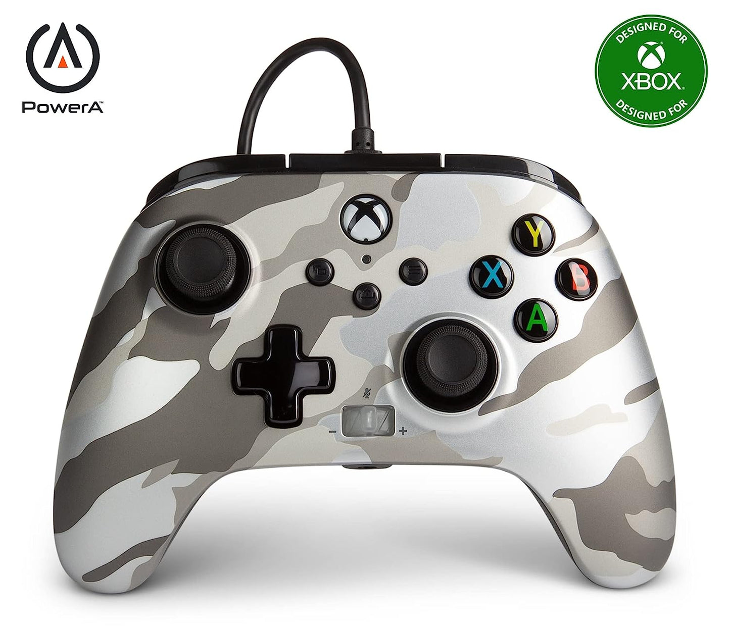 PowerA Enhanced Wired Controller for Xbox Series X|S - Metallic Arctic Camo