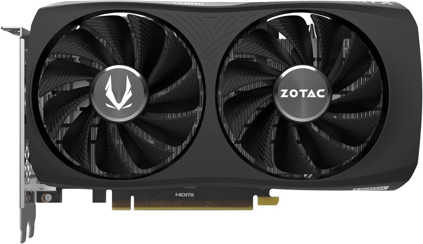 ZOTAC Gaming GeForce RTX 4060 8GB Twin Edge OC DLSS 3 8GB GDDR6 128-bit 17 Gbps PCIE 4.0 Compact Gaming Graphics Card, ZT-D40600H-10M