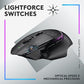 Logitech G502 X Plus Lightspeed Wireless Optical Mouse -