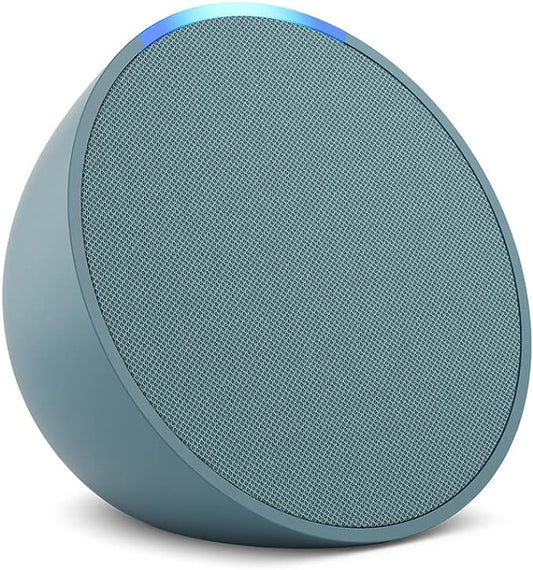 ECHO POP | FULL SOUND COMPACT SMART SPEAKER WITH ALEXA | MIDNIGHT TEAL