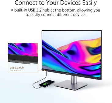 Asus ProArt Display PA329CRV 31.5" 4K IPS 60Hz Professional Monitor - 90LM02C0-B01K70