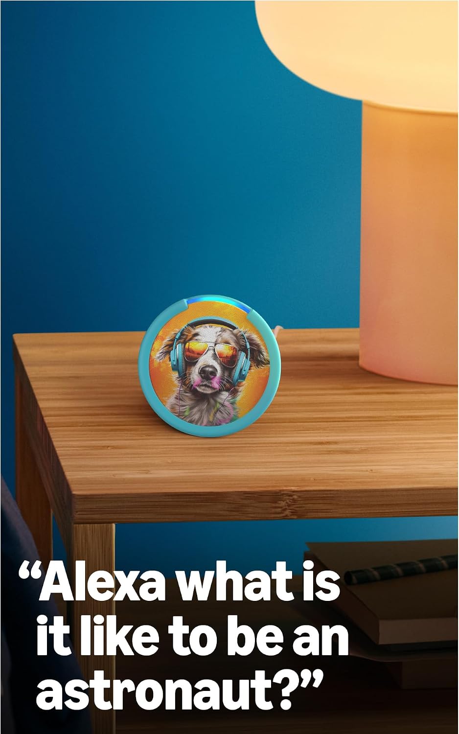 Amazon Echo Pop Kids (Newest Model) – Marvel Avengers Design, Age-Appropriate Audiobooks, Sleep Routines & Alexa+ Learning Experiences