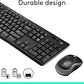 Logitech MK270 Wireless Keyboard and Mouse Combo - Keyboard and Mouse Included, Long Battery Life