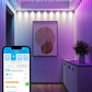 Govee rgbic string downlights, smart led string lights works with alexa,  16.4ft/5m with 25 leds, music sync, white - ‎h608a