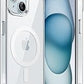 Magnetic Case for iPhone 15, Clear