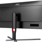 AOC U34G3XM 34" Frameless  Gaming Monitor, WQHD 3440 x1440, 144Hz 1ms, FreeSync Premium, 3-Year Zero-Bright-dot