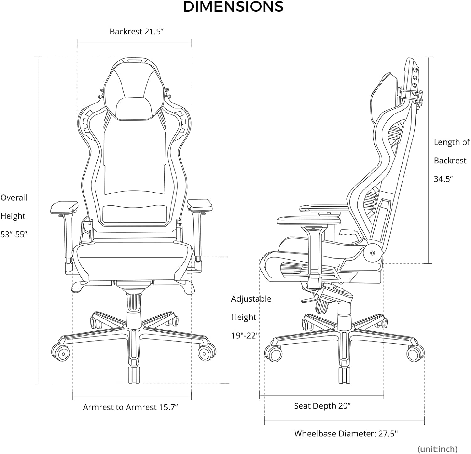 Dxracer Air The Most Breathable Mesh Gaming Chair Yellow Red