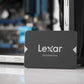 Lexar 1TB NS100 SSD 2.5” SATA III Internal Solid State Drive, Up to 550MB/s Read, Gray (LNS100-1TRBNA)