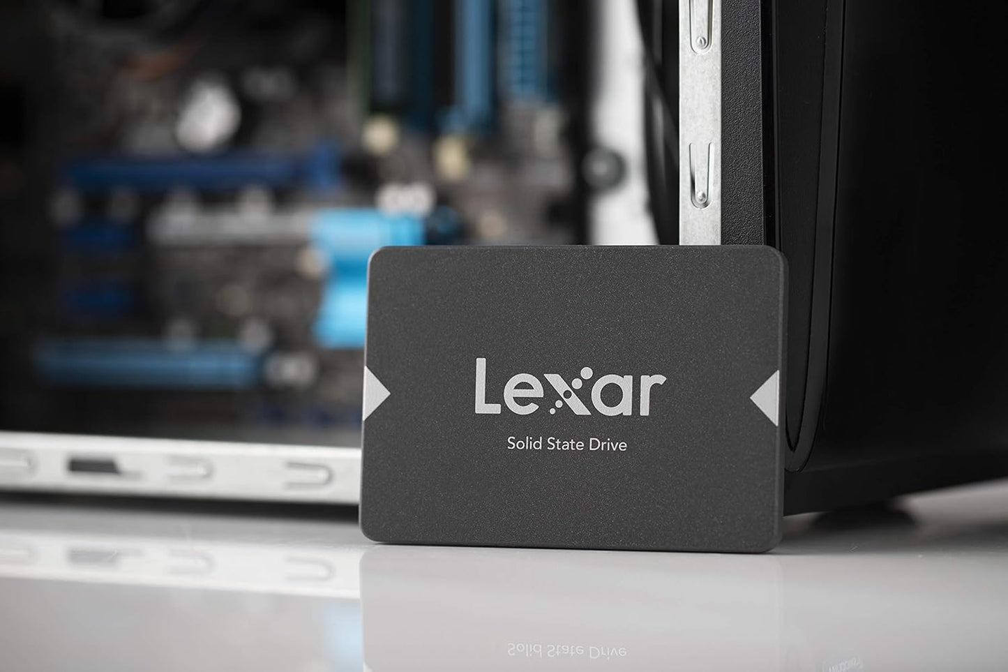 Lexar 1TB NS100 SSD 2.5” SATA III Internal Solid State Drive, Up to 550MB/s Read, Gray (LNS100-1TRBNA)