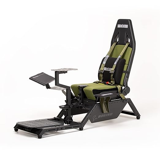 Next Level Racing Flight Simulator Cockpit: Boeing Military Edition