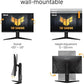 ASUS TUF Gaming VG27AQML1A 27” QHD Fast IPS 260Hz Gaming Monitor - 90LM05Z0-B07370
