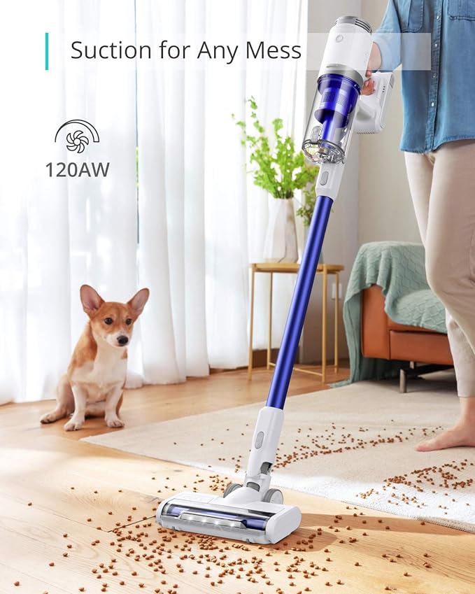 eufy by Anker, HomeVac S11 Go, Cordless Stick Vacuum Cleaner,