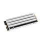 Corsair MP600 Elite 2TB M.2 PCIe Gen4 x4 NVMe SSD – Optimized for PS5 – Included Heatsink – M.2 2280 – Up to 7,000MB/sec Sequential Read – High-Density 3D TLC NAND – White