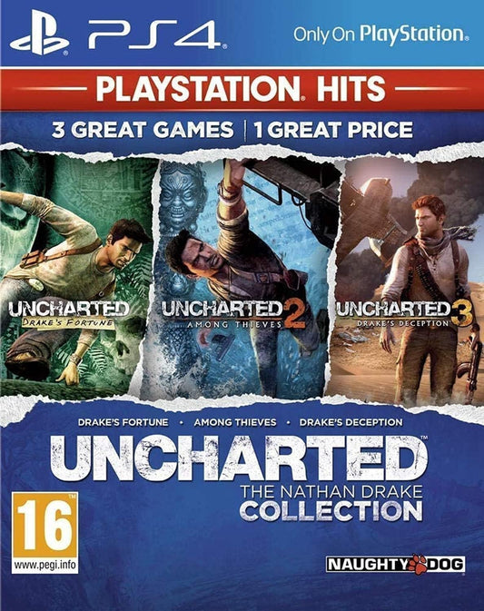 Uncharted The Nathan Drake Collection PS4 (pre owned)