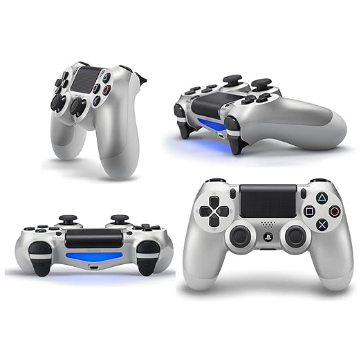 DualShock 4 Wireless Controller for PlayStation 4 - Silver (pre owned)