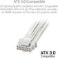ASUS TUF Gaming 1000W Gold White Edition (1000 Watt, Fully Modular Power Supply, 80+ Gold Certified, Military-Grade Components, Dual Ball Bearing, Axial-tech Fan, PCB Coating.