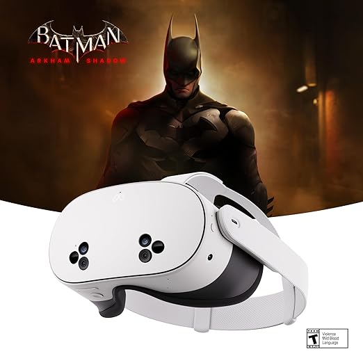 Meta Quest 3S 128GB — (Batman: Arkham Shadow game included) All-in-One Headset