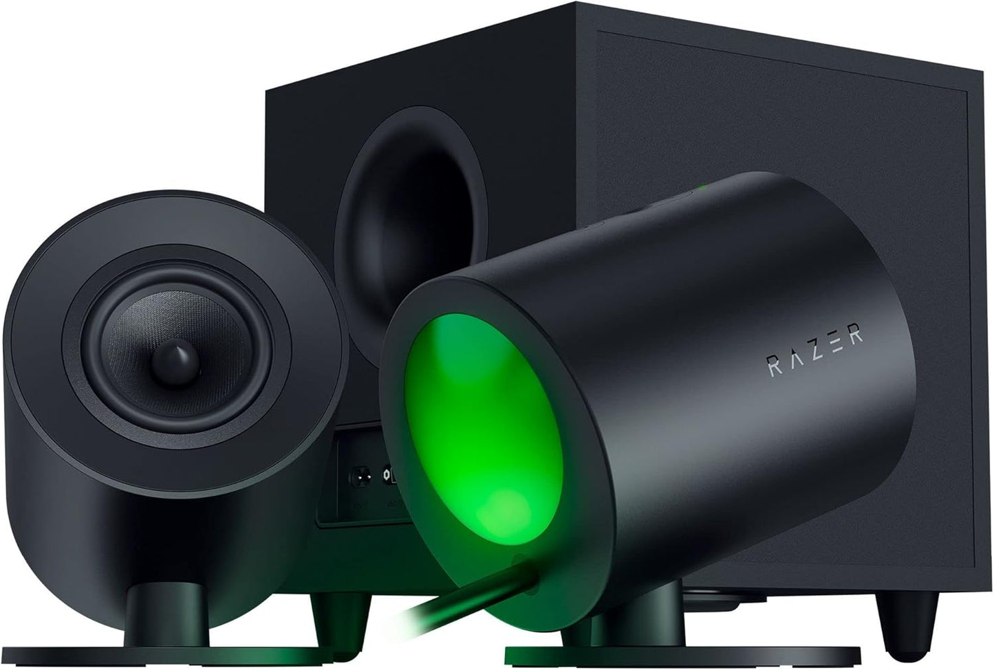 Razer Nommo V2 - Full-Range 2.1 PC Gaming Speakers with Wired Subwoofer