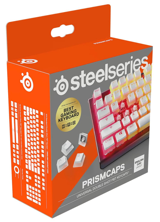 SteelSeries PrismCaps – Double Shot Pudding-style Keycaps