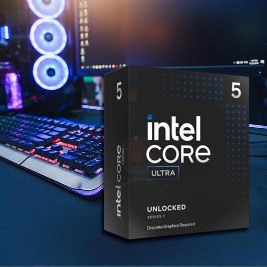 Intel Core Ultra 5 Desktop Processor 245KF - 14 cores (6 P-cores + 8 E-cores) up to 5.2 GHz