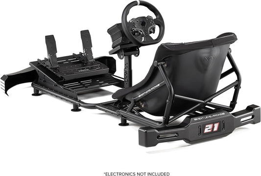 Next Level Racing NLR-S034 Go Kart Plus Simulator Cockpit, Black, Large